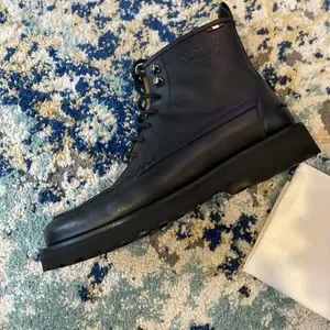 Bally | Shoes | Bally Mens Boots Modern Black Worn Twice 